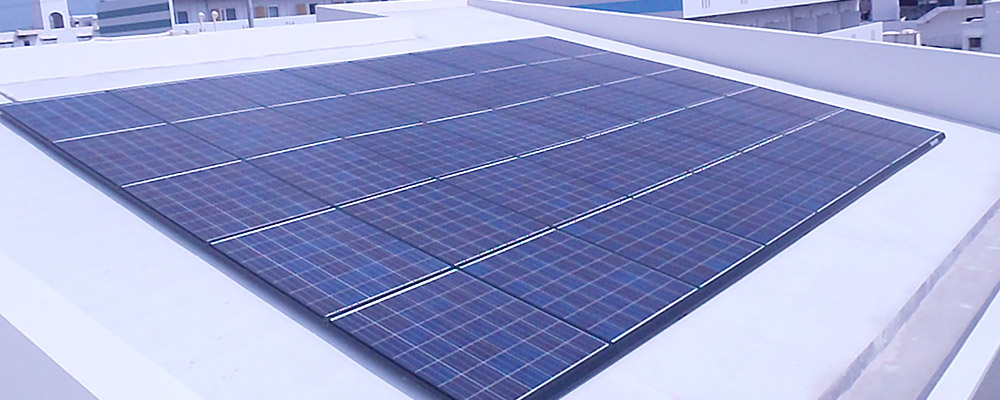 沖縄の太陽光発電システム設置を行っています