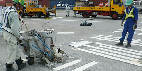 道路工事・道路標識