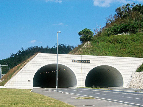 高津嘉山トンネル工事