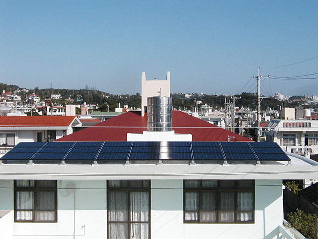 個人宅(北中城村)太陽光発電